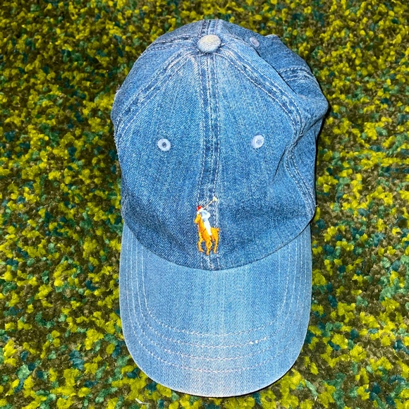 Polo Ralph Lauren Other - Polo Ralph Lauren Mens Baseball Hat (One Size, Navy Denim)
